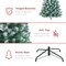 Best Choice Products Artificial Frosted Christmas Tree, Premium Unlit Spruce Design, Dense Branches – Blue Spruce